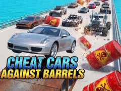 Игра Cheat cars against barrels