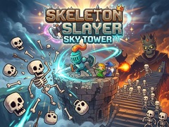 Игра Skeleton Slayer Sky Tower