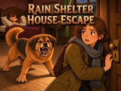 Игра Rain Shelter House Escape
