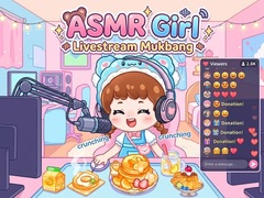 Игра ASMR Girl - Livestream Mukbang