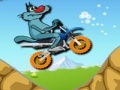 Игра Oggy And The Cockroaches Bike