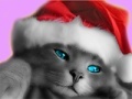 Игра Santa Cat Puzzle