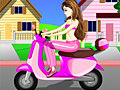 Игра Motorbike Girl Dress Up
