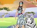 Игра Tiger Girl Dress Up