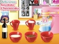 Игра Delicious chocolate cheesecake