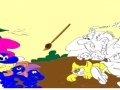 Игра Color The Smurfs