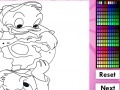 Игра Huey Dewey Louie Duck With Earth Online Coloring Game