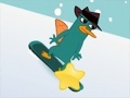 Игра Perry The Platypus Snowboarding