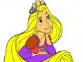 Игра Princess Has a Long Hair Coloring
