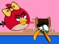 Игра Angry Birds Valentine Fishing
