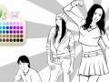 Ігра hannah montana coloring