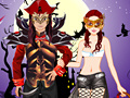 Игра Halloween Couple Dress Up