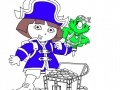 Игра Dora The Pirate Coloring Game
