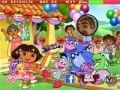 Игра Dora's Birthday Hidden Letters