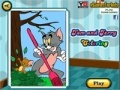 Игра Tom and Jerry Coloring