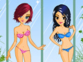 Игра Girls in flowers