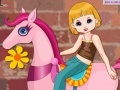 Игра Horse Rider Girl Dress up