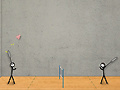 Игра Stick Figure Badminton