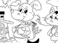 Игра School Time Coloring