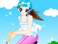 Игра Cycling Girl Dress Up