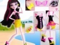 Игра Draculaura at the gloom beach