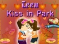 Игра Teen Kiss in Park