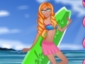 Игра Surfing Barbie Dress Up