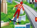 Игра Power Rangers Skateboard