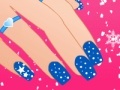 Игра Winter nails design