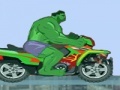Игра Hulk Super Bike Ride