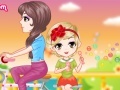 Игра Blowing Bubbles On Bicycle