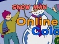 Игра Snow Man Online Coloring Game