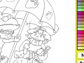 Ігра Strawberry Shortcake Online Coloring Game