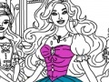 Игра Barbie Coloring Game