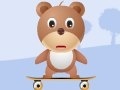 Игра Bear - skateboarder
