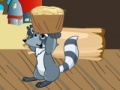 Игра Raccoon and chickens