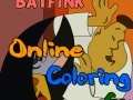 Игра Batfink Online Coloring Game