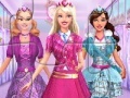 Игра Barbie At School Jigsaw