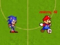 Игра Mario Vs Sonic Football