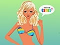 Игра Dress - Blonde on the beach