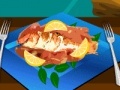 Игра Grilled fish with lemon