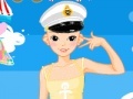 Игра Dress up sailing girl