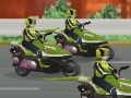 Игра Power Rangers Moto Race