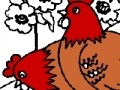 Игра Girl and Flower Online Coloring Game
