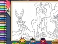 Игра Duffy bugs laugh online coloring page