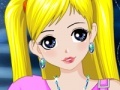 Игра Evening make-up blonde