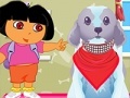 Игра Dora Cute Dog Care