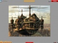 Игра Steampunk airship jigsaw