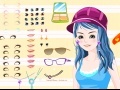 Игра The girl with blue hair