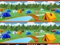 Игра Camping Spot the difference